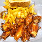 Best Honey BBQ Wing Meal(1 bread) in Winterville, NC